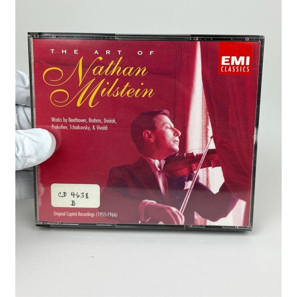 The Art of Nathan Milstein Original Capitol Recordings EMI Classics 6 CD Box Set